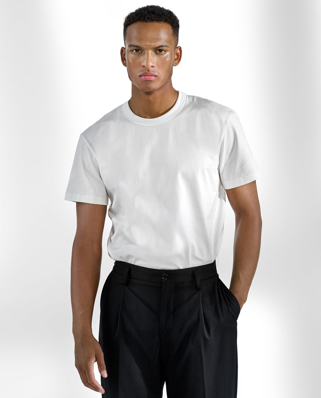 LIGHTWEIGHT TEE WHITE by Bread&Boxers