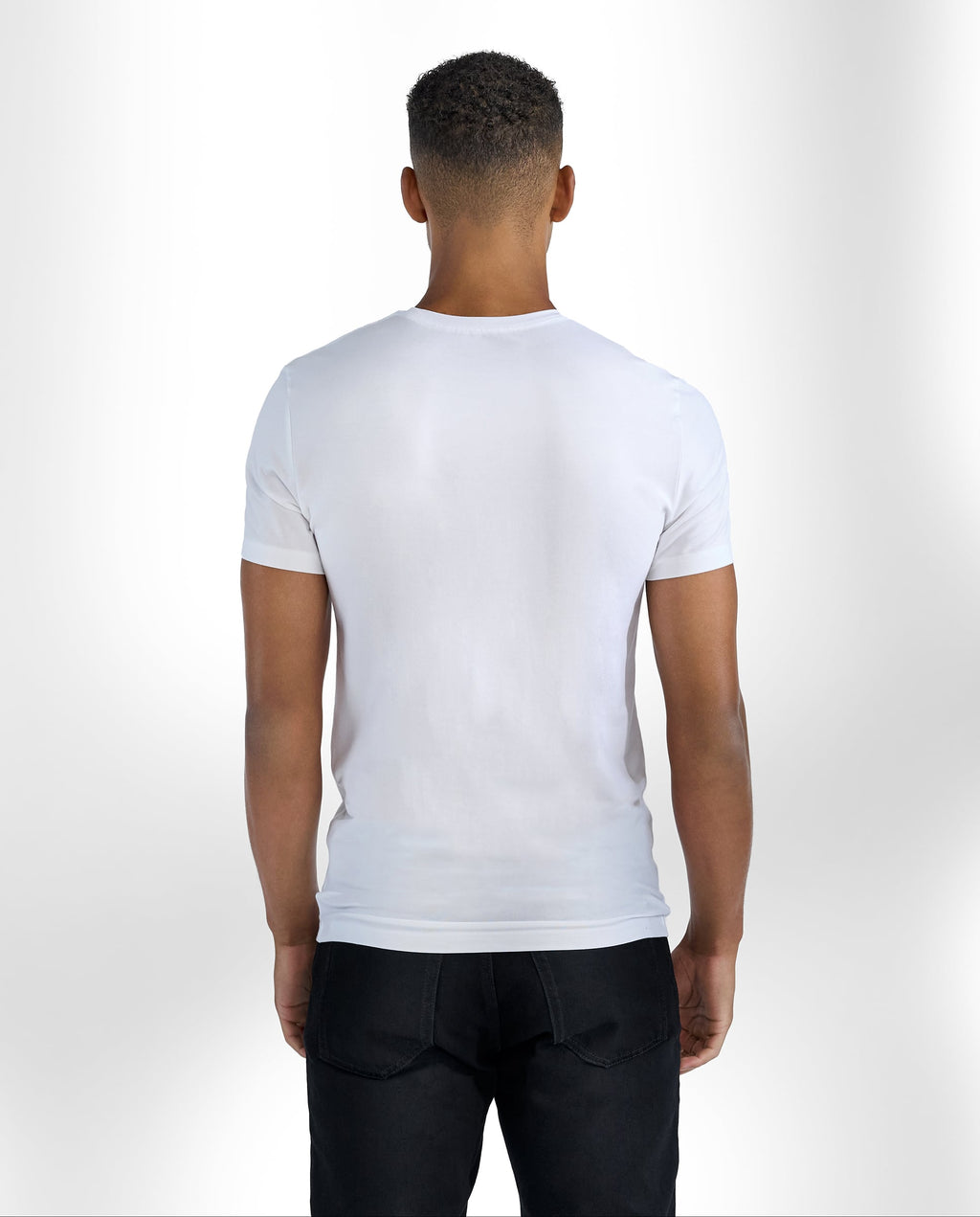 CAMISETA CUELLO CAJA TENCEL blanco by Bread&Boxers