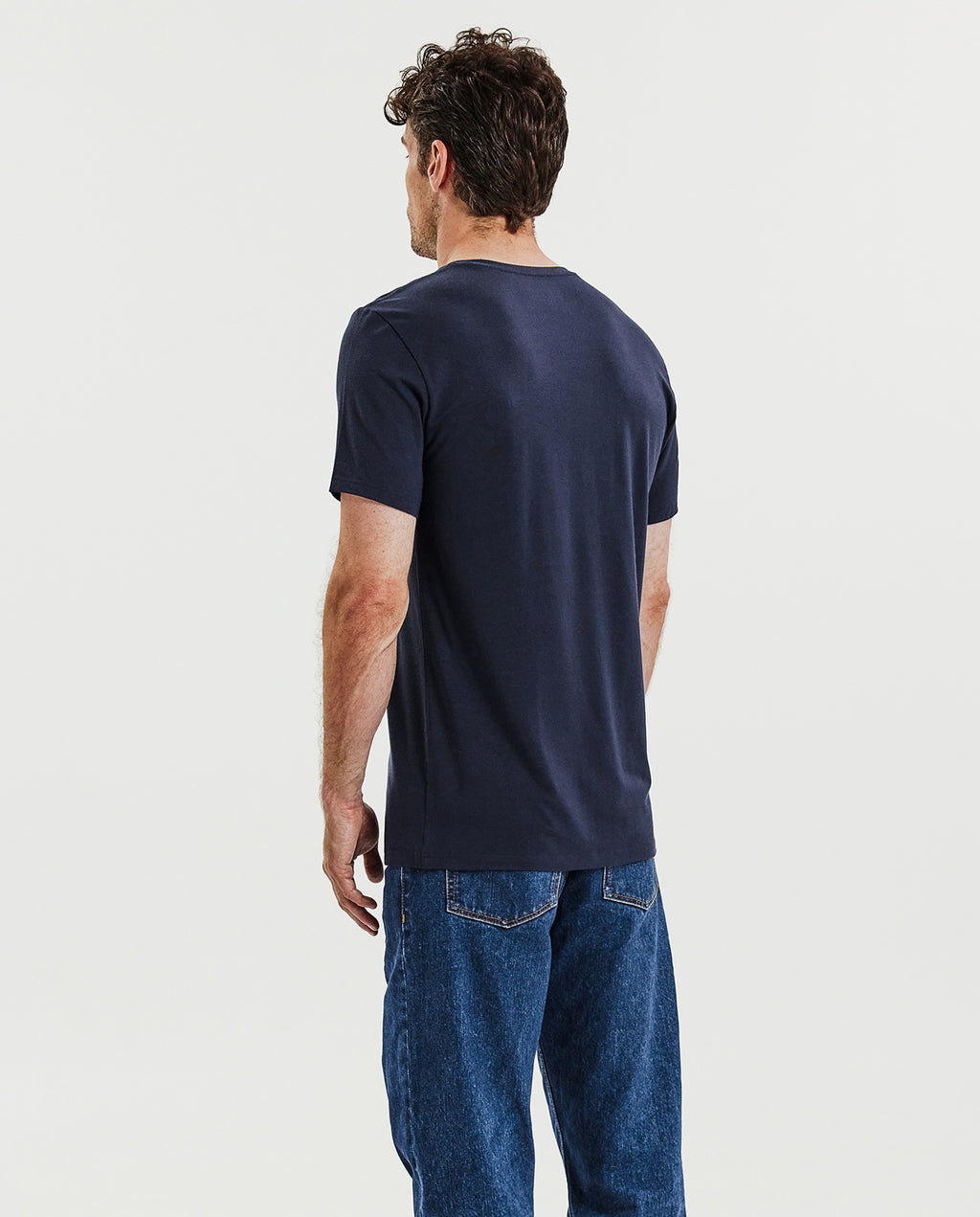 CAMISETA CUELLO CAJA TENCEL by Bread&Boxers | 90161_0044_2