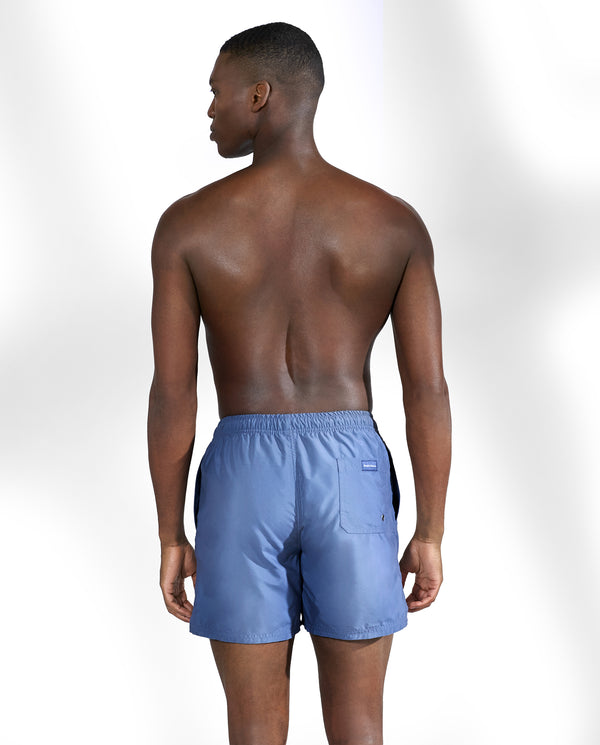 Bañador de hombre liso azul denim by Bread&Boxers