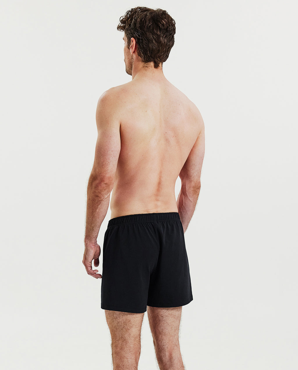 Pack de 2 boxers de punto algodón orgánico negro