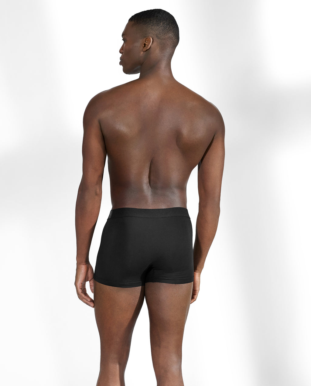 Pack 3 boxer trunk de algodón orgánico negro by Br