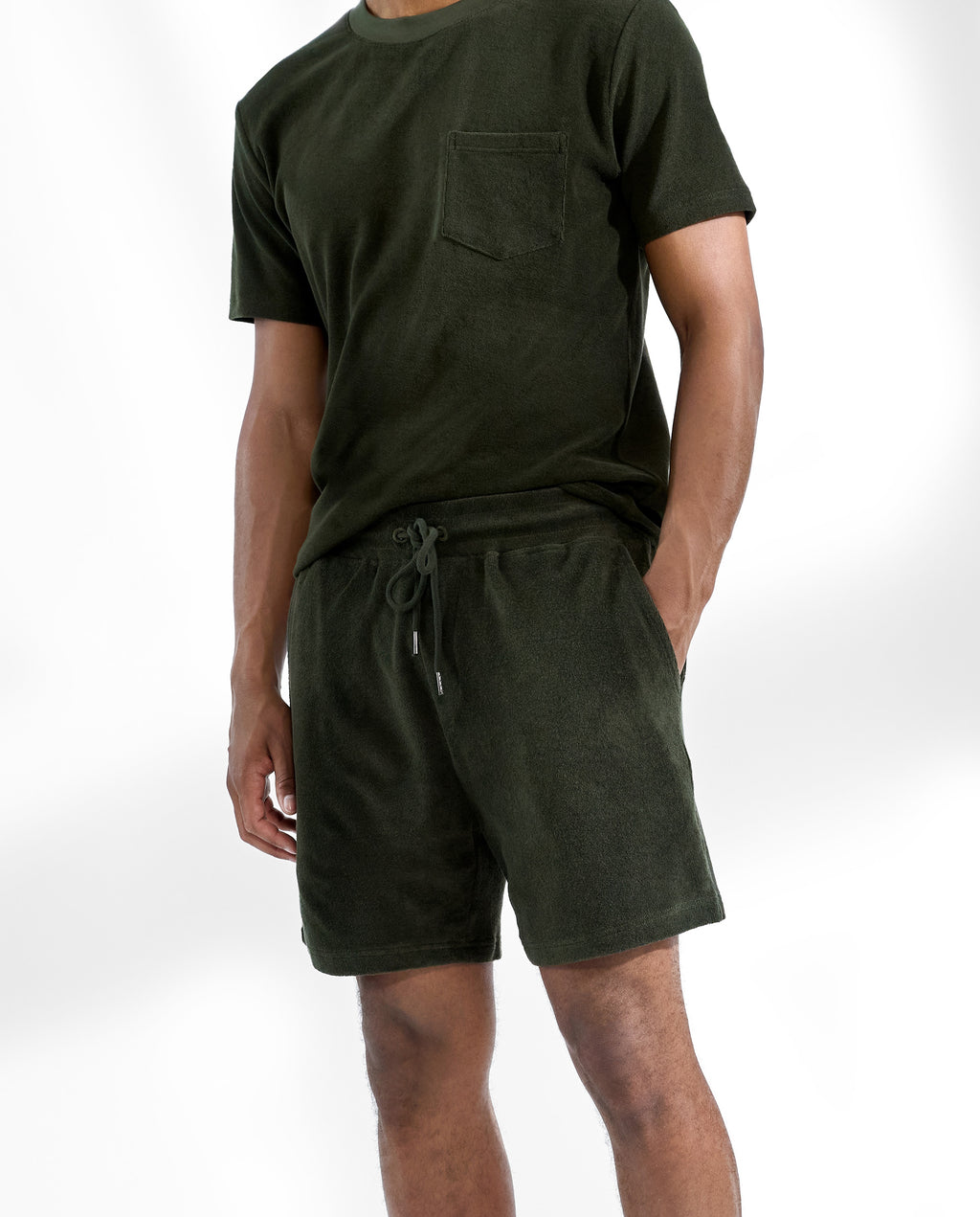 Pantalón corto algodón de rizo orgánico by Bread&B