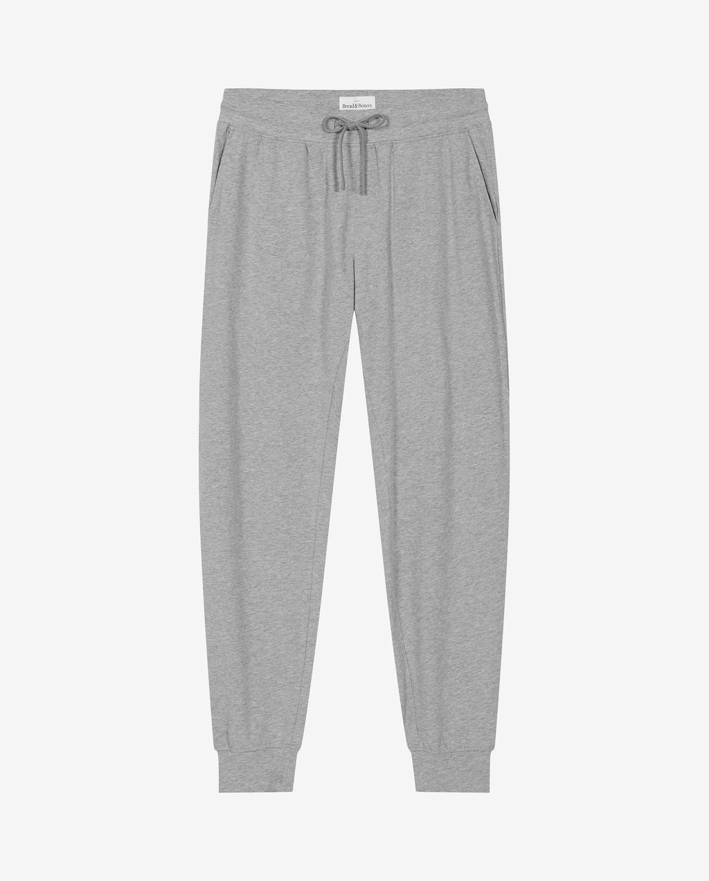 Pantalón de pijama largo algodón orgánico gris