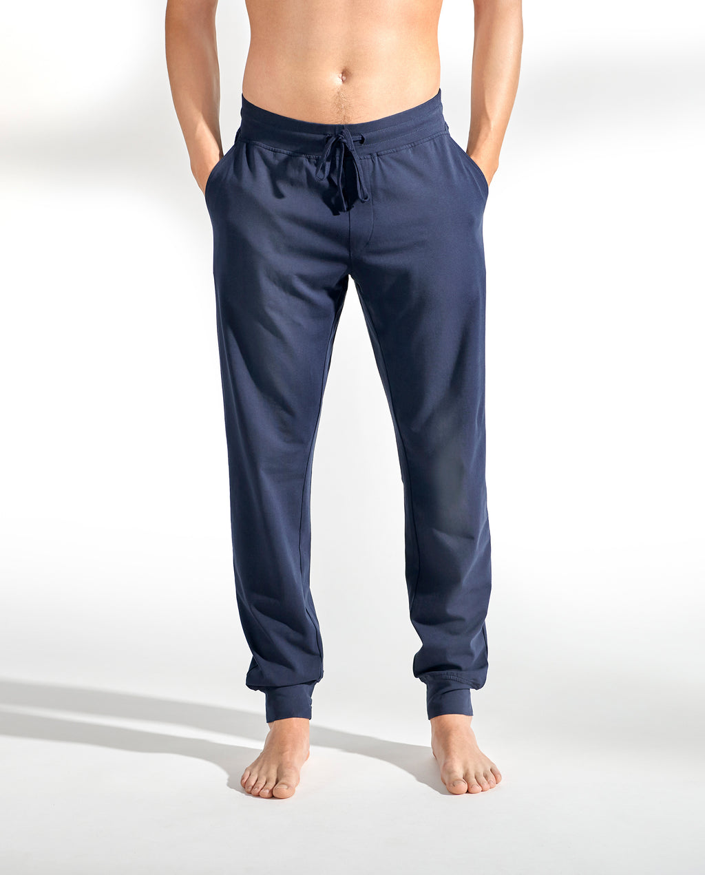 Pantalón de pijama largo algodón orgánico marino