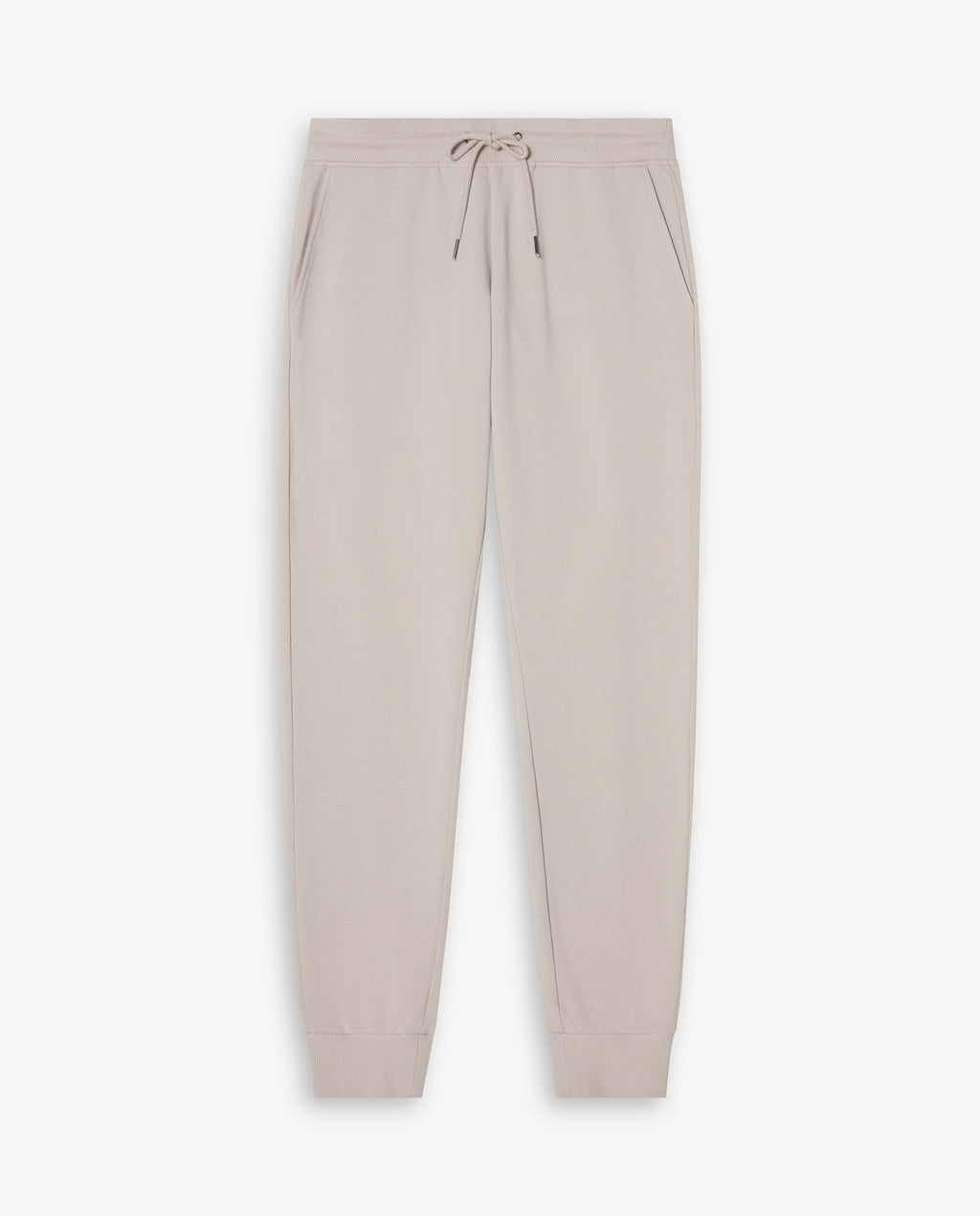 Pantalón jogger de algodón orgánico greige
