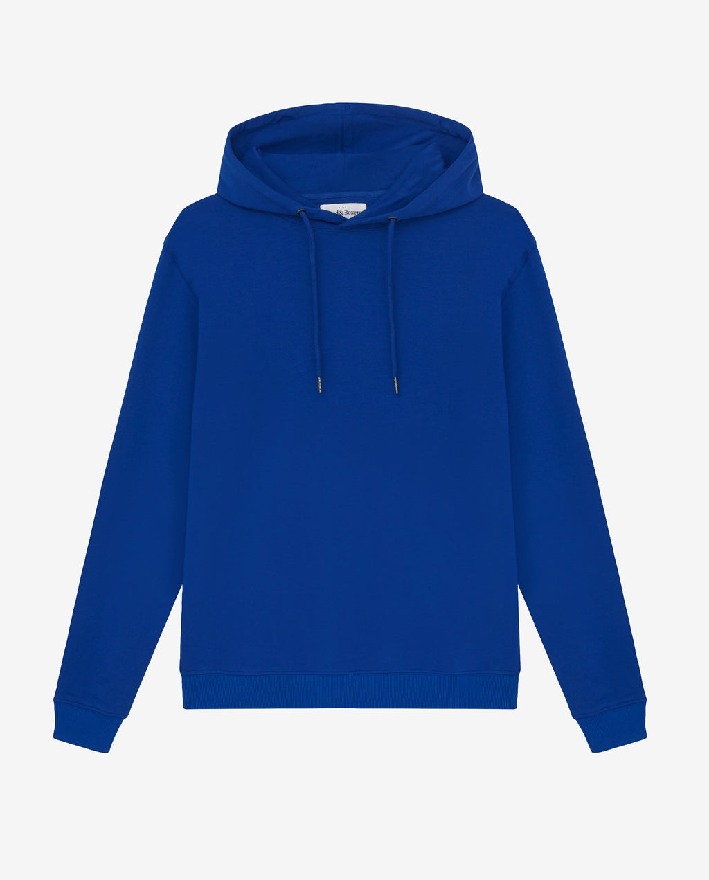Sudadera capucha algodón organico azul tinta by Br
