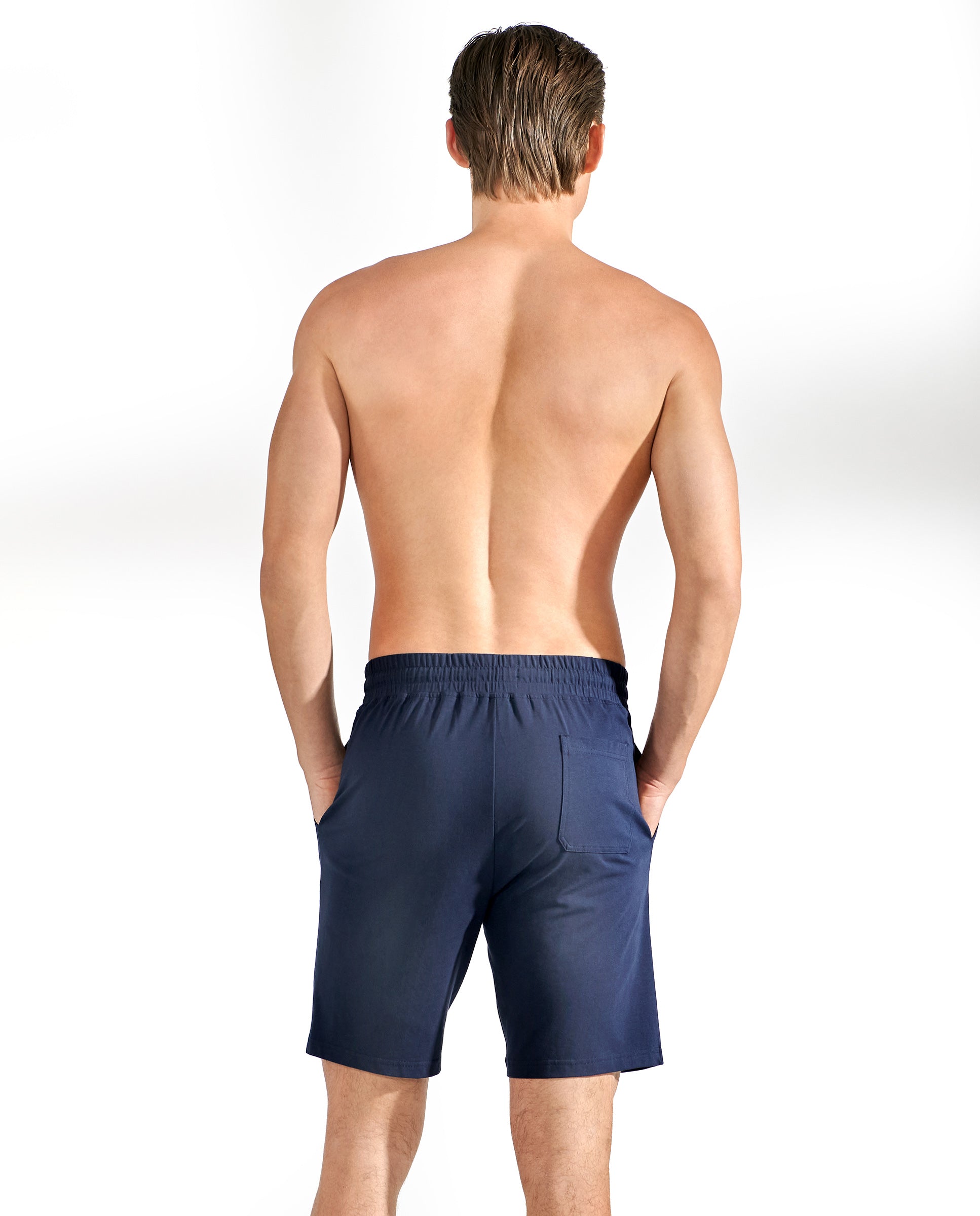 PYJAMA SHORTS DARK NAVY by Bread&Boxers