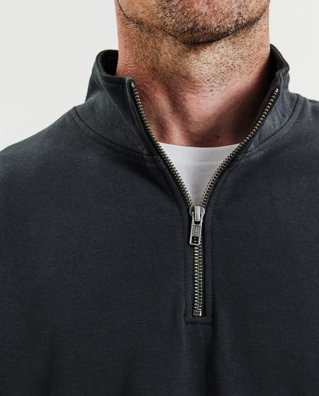 HALF ZIP CHARCOAL by Bread&Boxers | 90441_0099_5