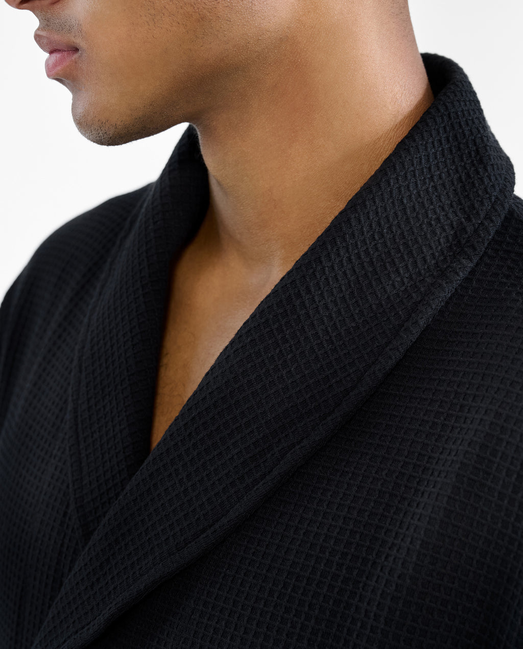 BATA CRUZADA de algodón de punto gofrado by Bread&