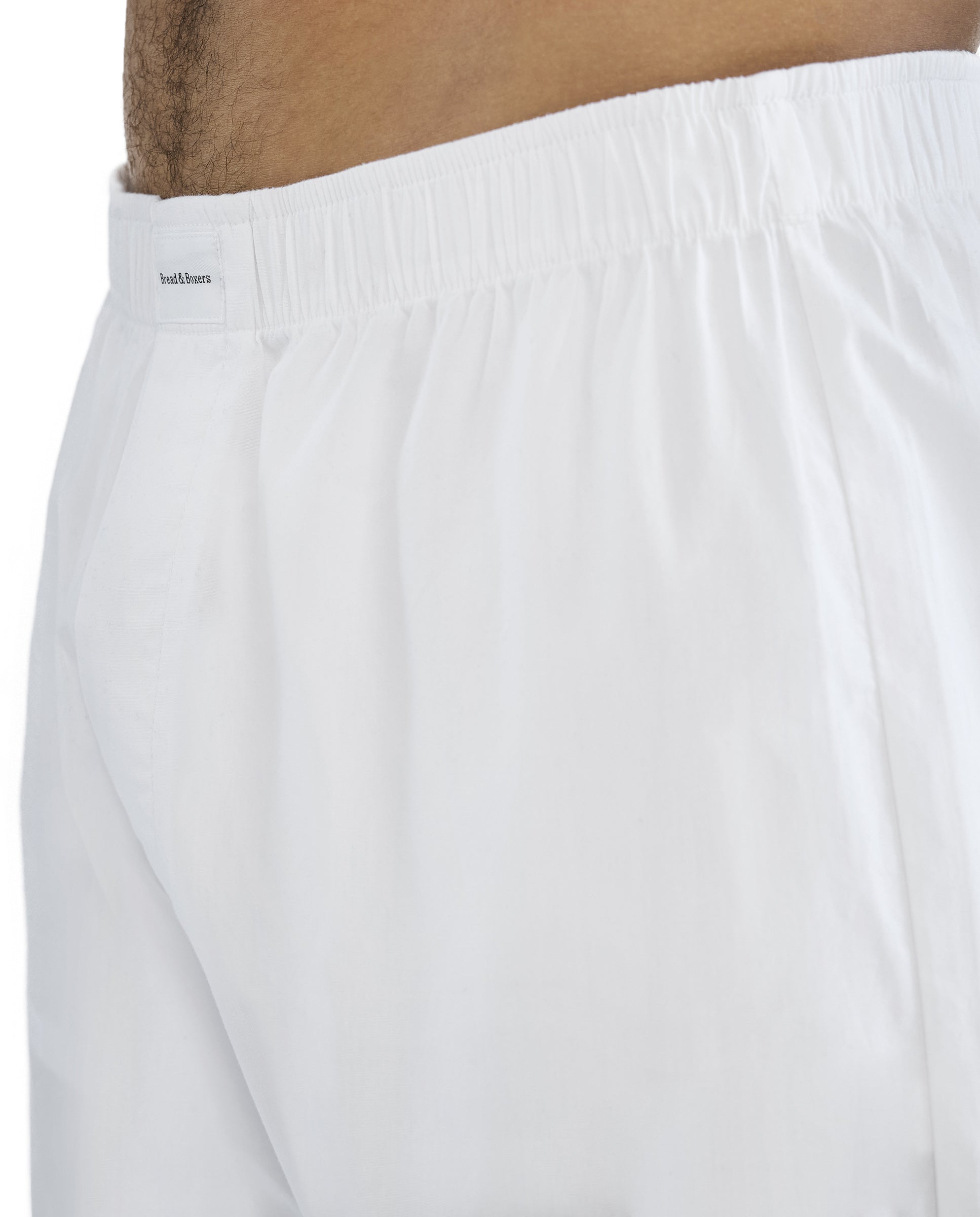 WOVEN PYJAMA PANT WHITE by Bread&Boxers