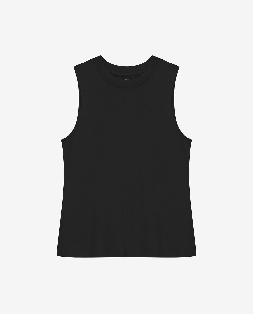 Camiseta elástica sin mangas negro by Bread&Boxers