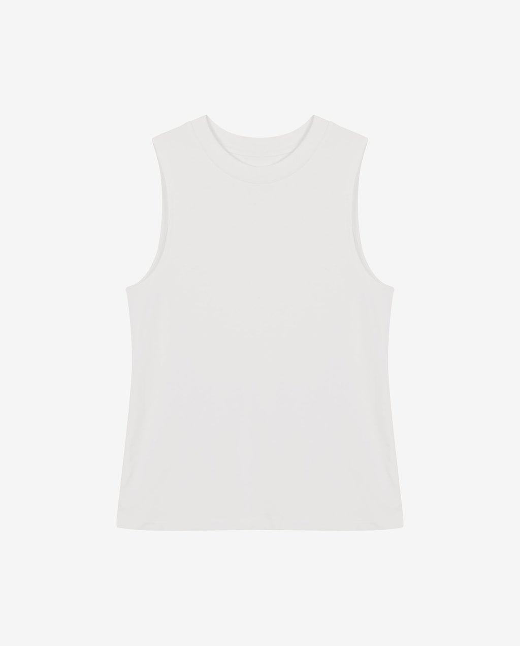 Camiseta elástica sin mangas marfil by Bread&Boxer