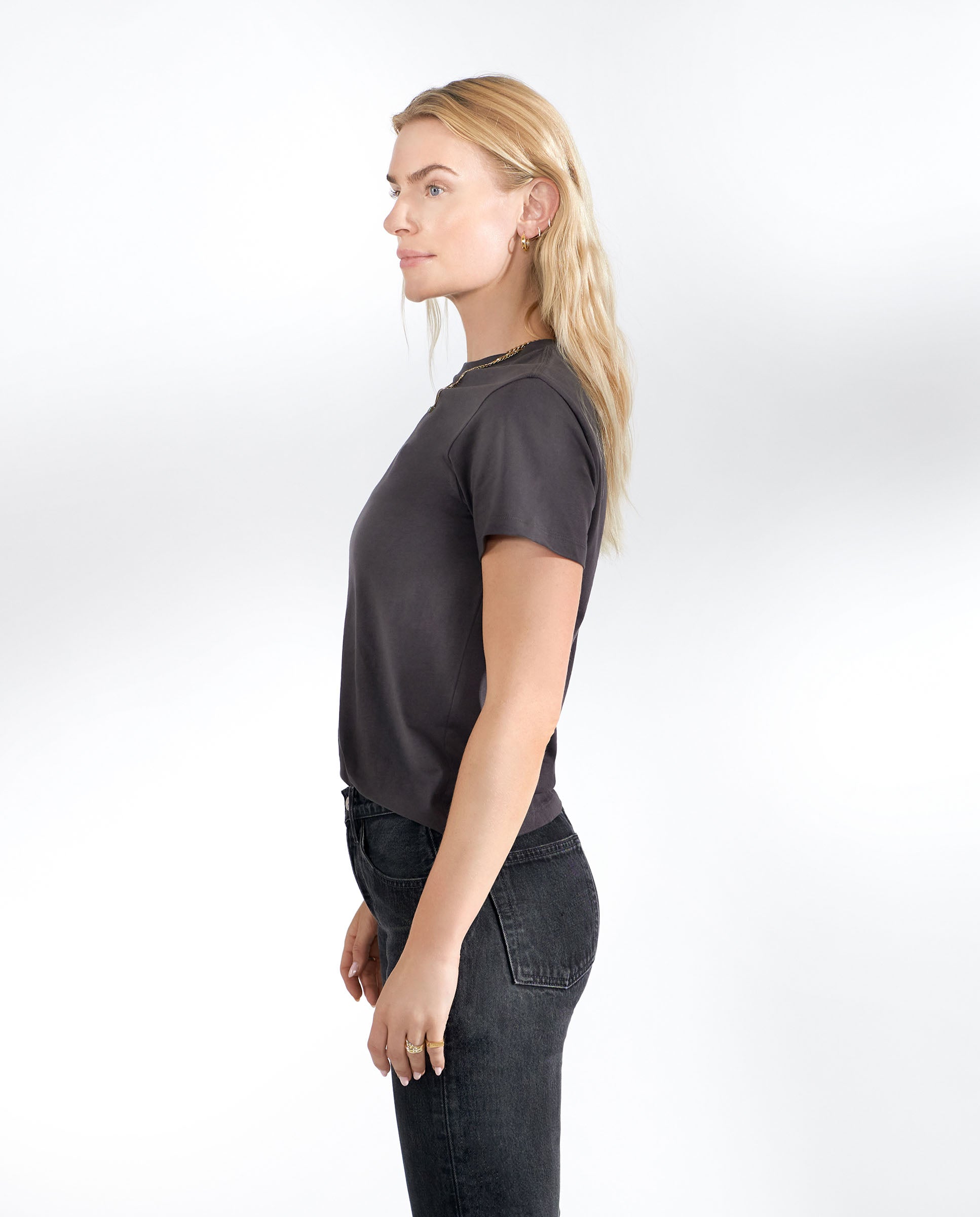 Camiseta cuello redondo marron by Bread&Boxers