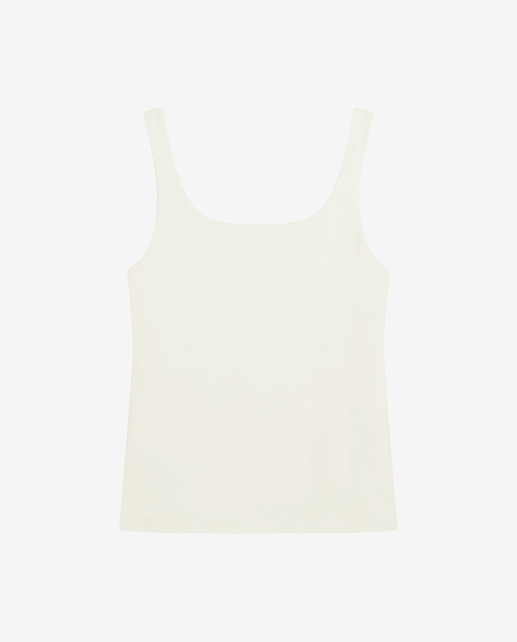 Camiseta de tirantes algodón orgánico marfil by Br