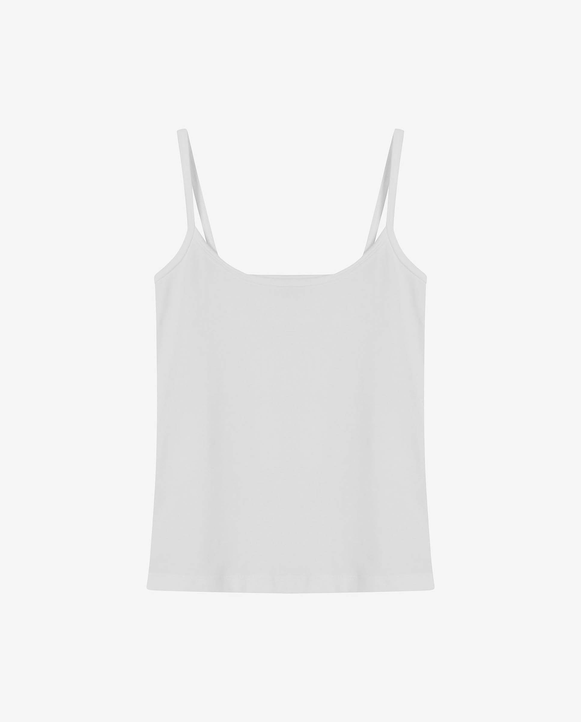 Camiseta de tirantes elásticos blanco by Bread&Box