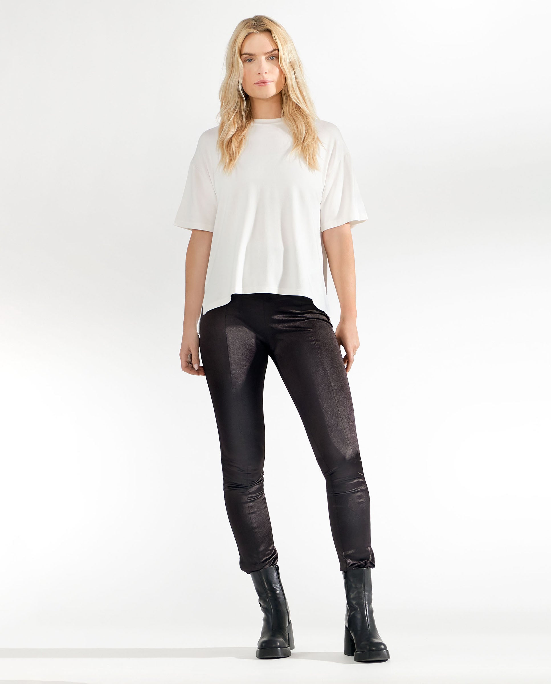 Camiseta manga corta soft fiber marfil by Bread&Bo