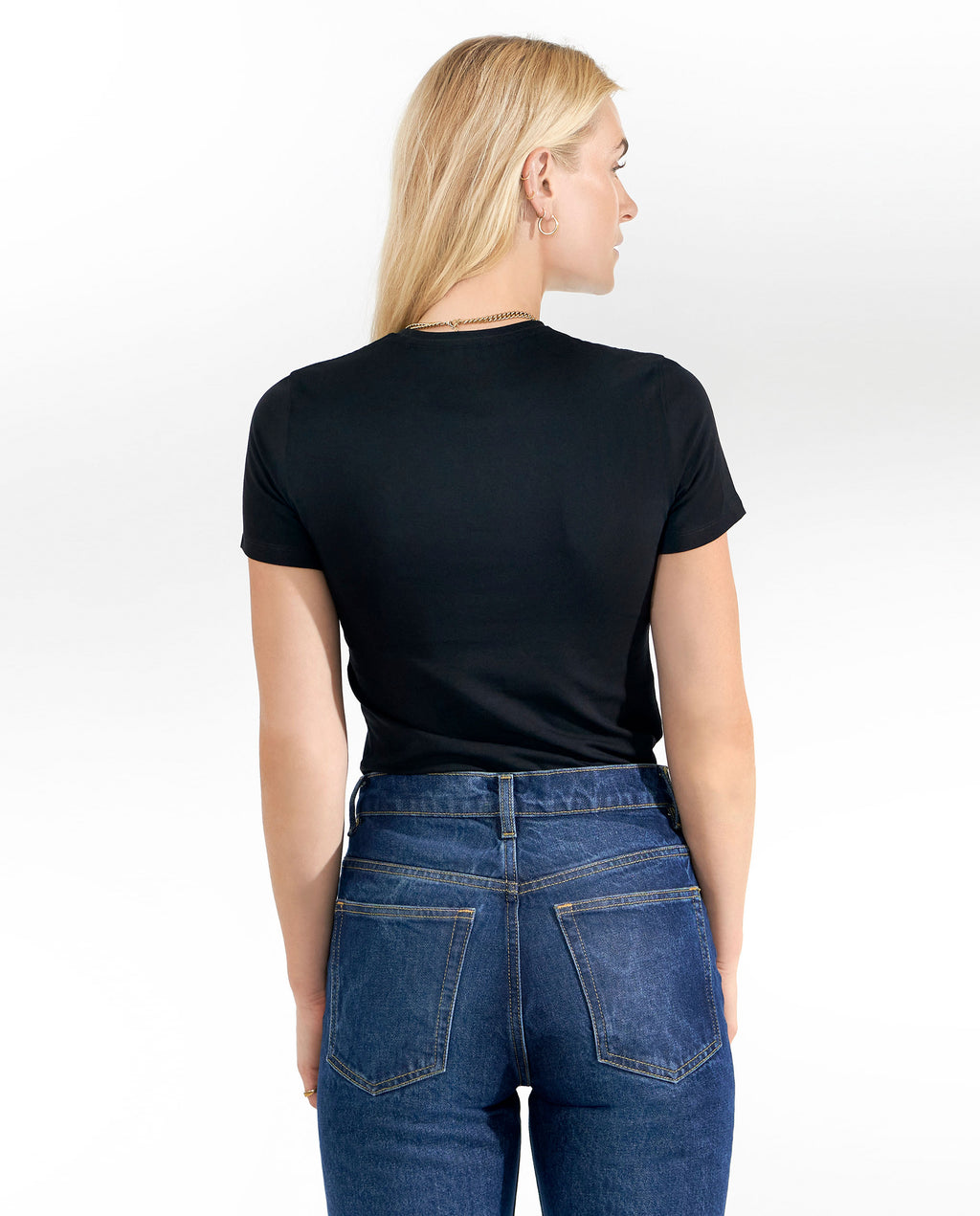 CREW-NECK SLIM BLACK by Bread&Boxers