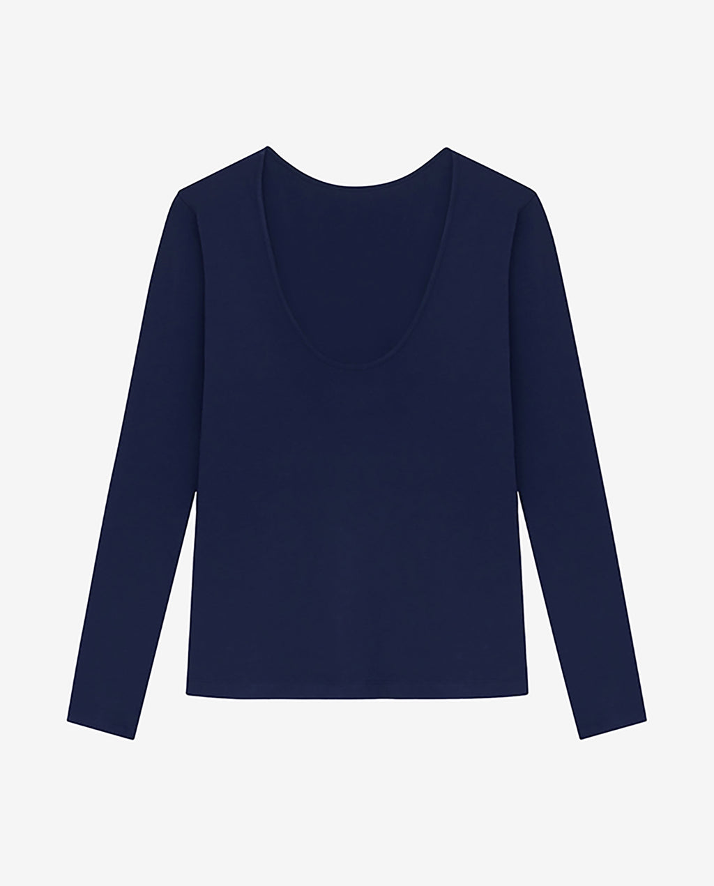 Camiseta manga larga con escote en espalda by Brea