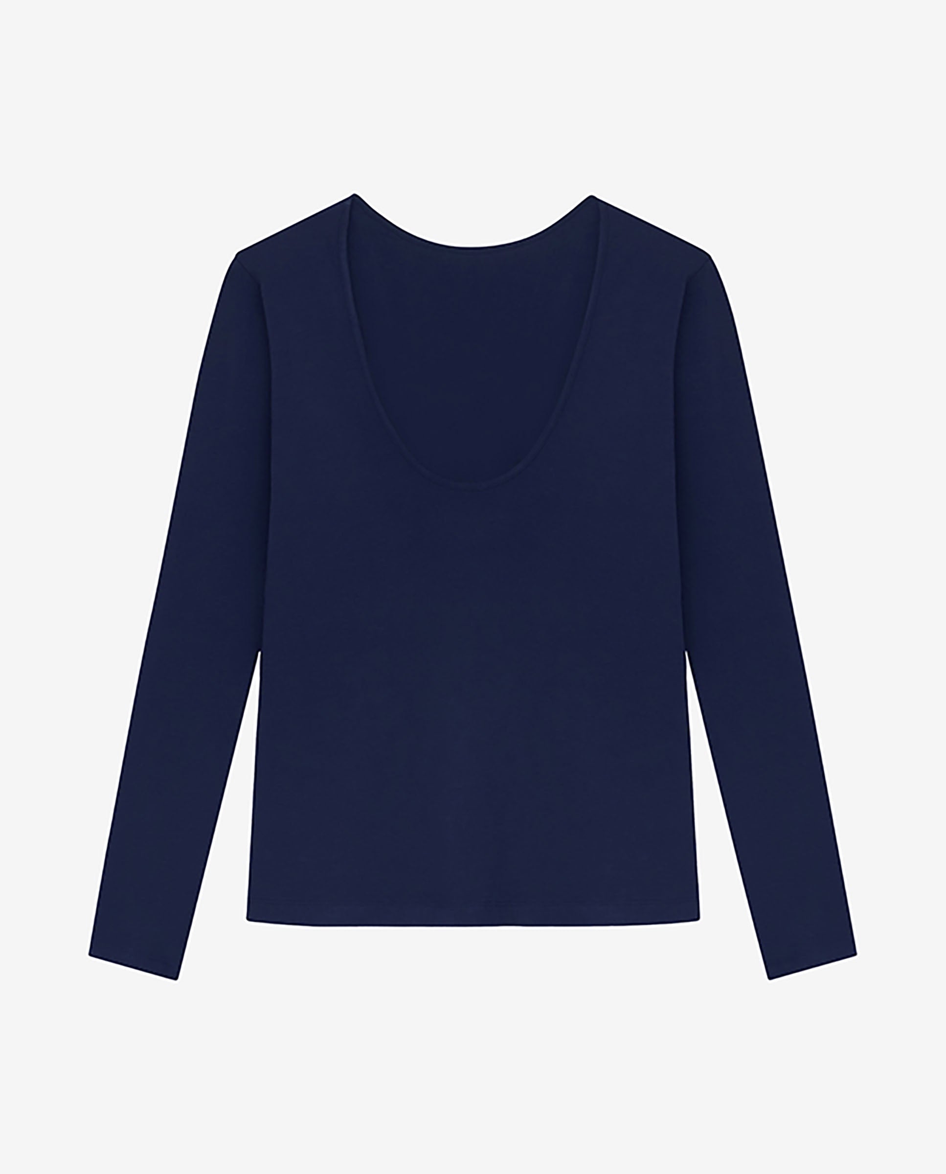 Camiseta manga larga con escote en espalda by Brea