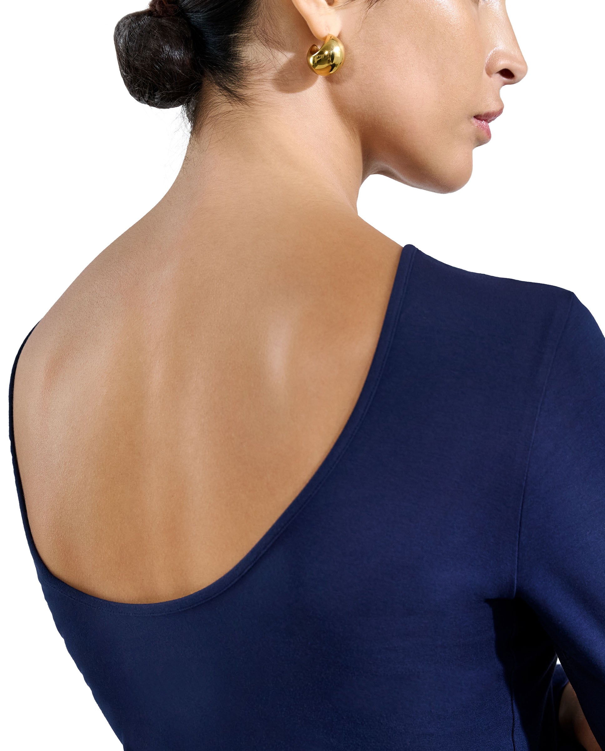 Camiseta manga larga con escote en espalda by Brea