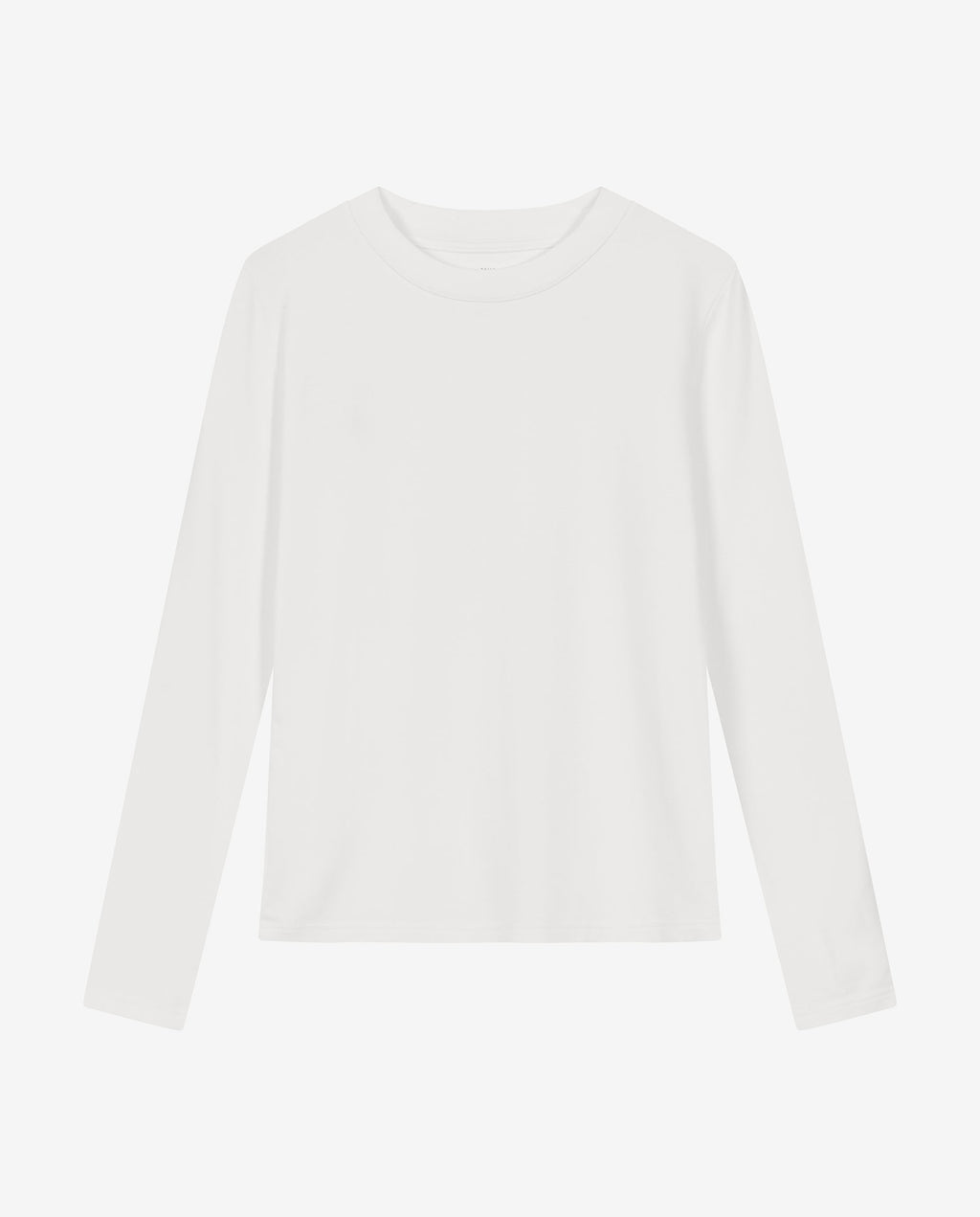 Camiseta marfil ajustada manga larga by Bread&Boxe