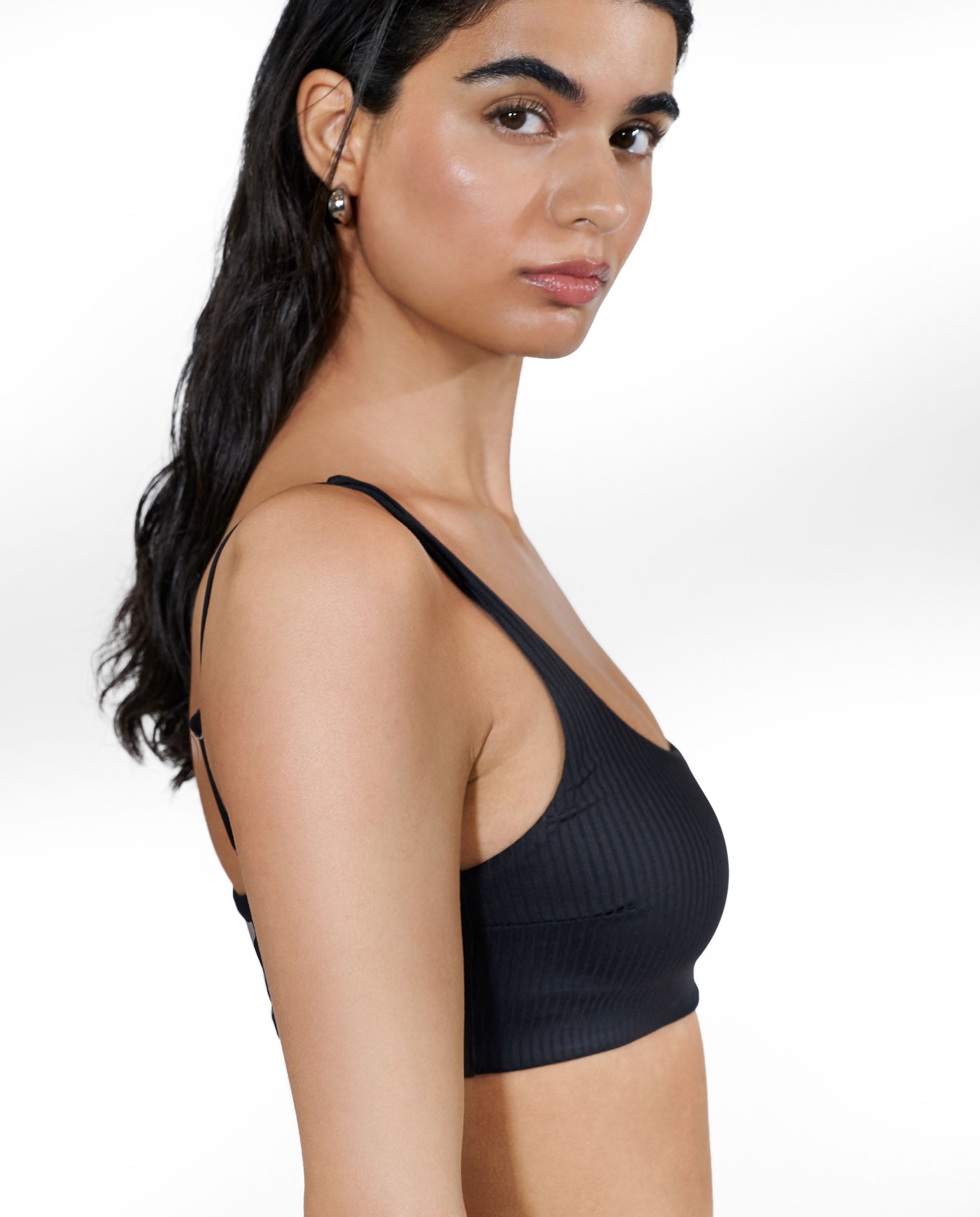 Bikini con relleno negro by Bread&Boxers