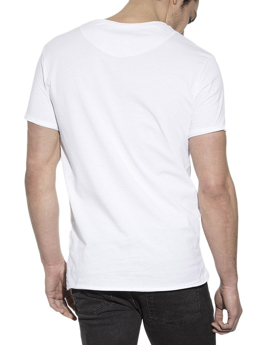 CREW-NECK RELAXED WHITE by MIRTO