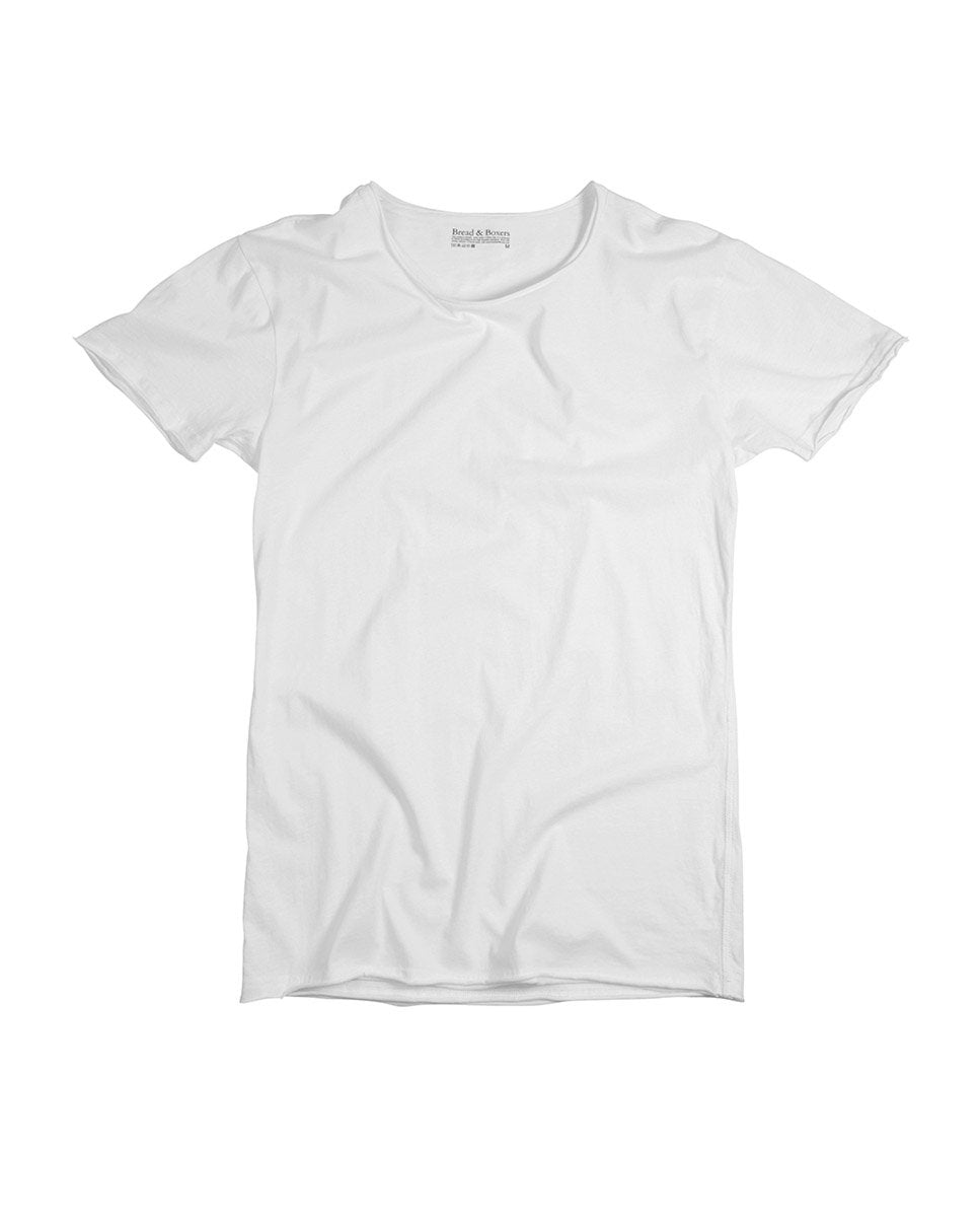 CREW-NECK RELAXED WHITE by MIRTO