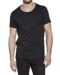 CREW-NECK RELAXED BLACK by MIRTO