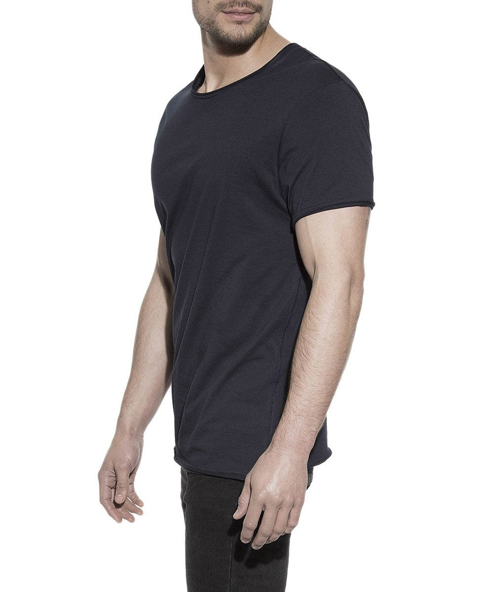 CREW-NECK RELAXED DARK NAVY by MIRTO