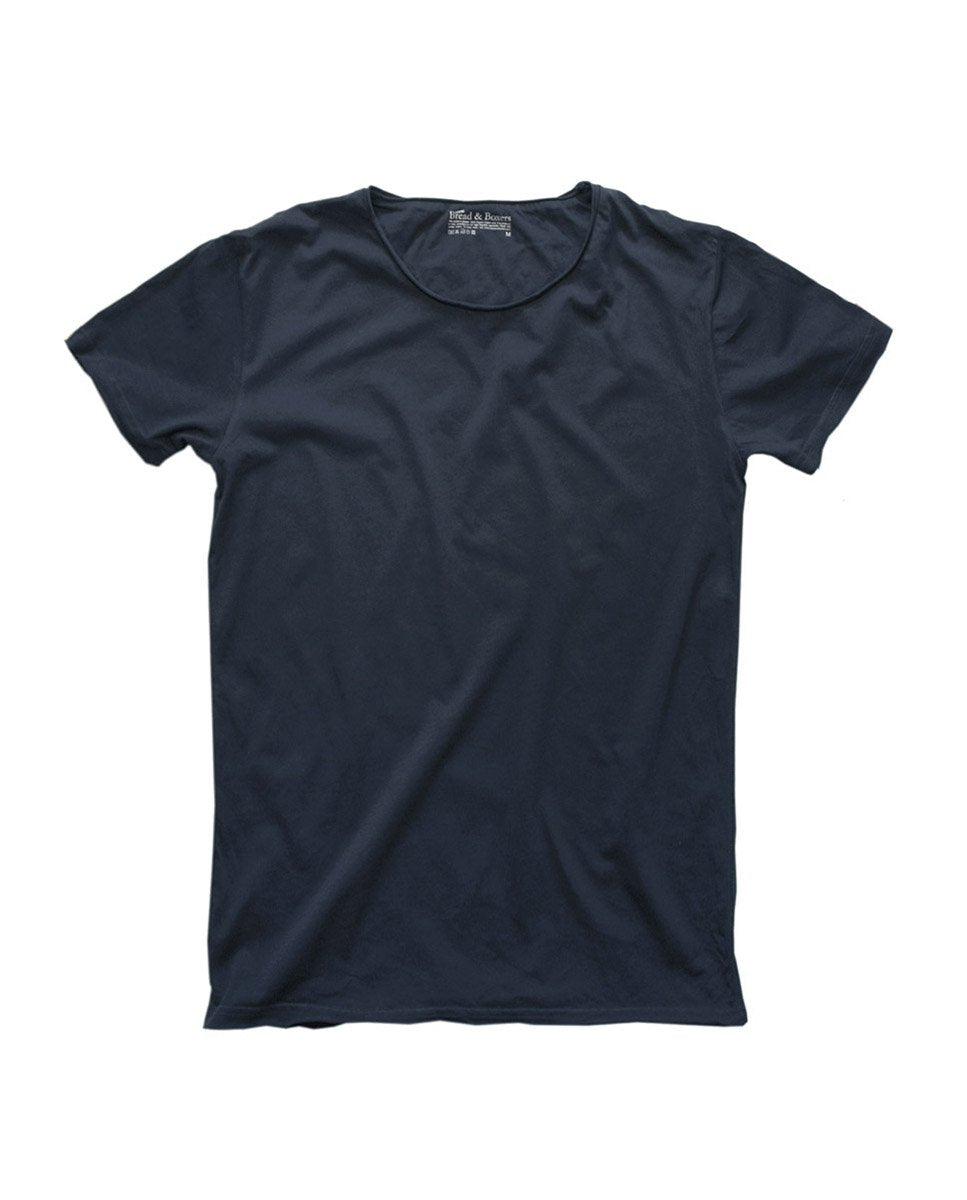 CREW-NECK RELAXED DARK NAVY by MIRTO
