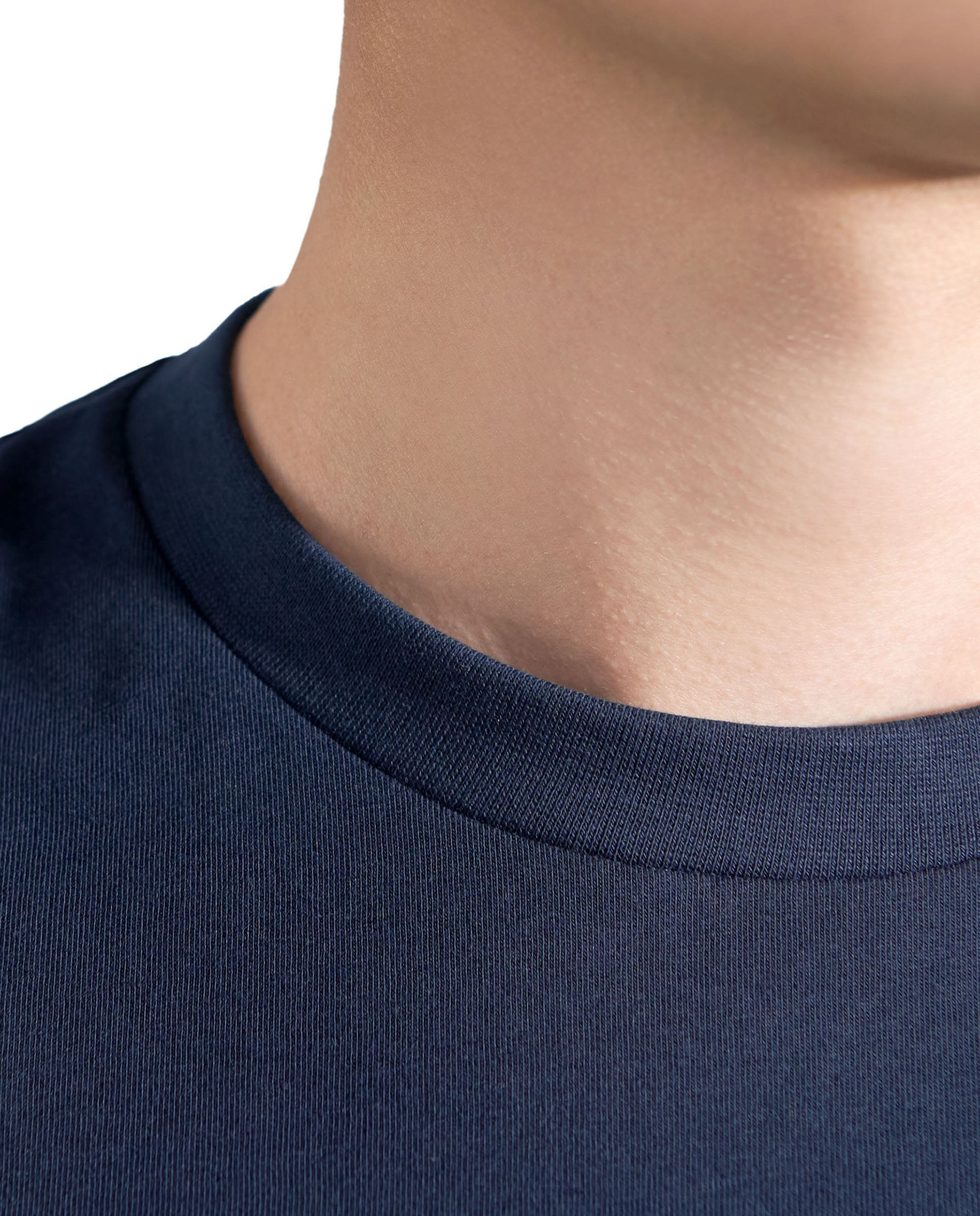 Camiseta cuello caja algodón orgánico marino by Br