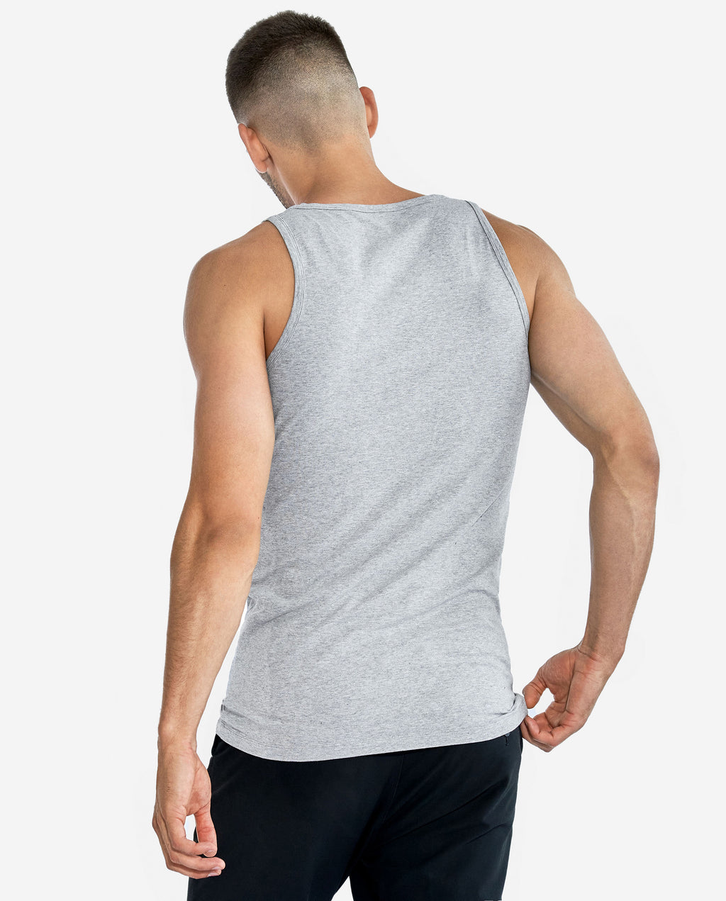 Pack de dos camisetas lisas sin mangas by Bread&Bo