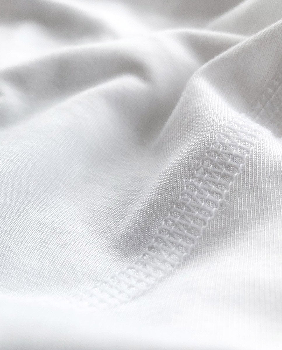 Pack de 2 bóxers modal elástico eco blancos