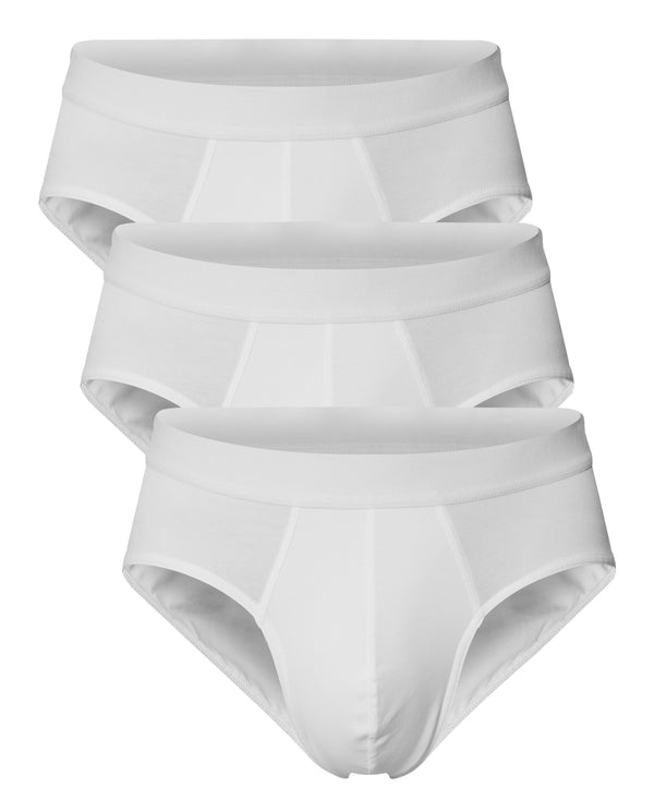 Pack de 3 brief blancos by Bread&Boxers