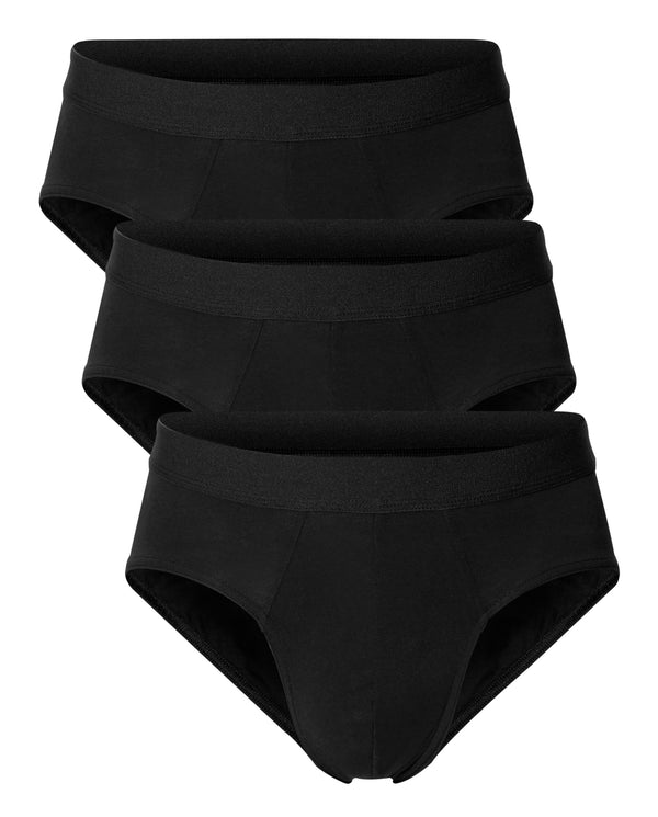 Pack de 3 brief negros by Bread&Boxers