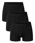 Pack de 3 bóxers algodón orgánico negros