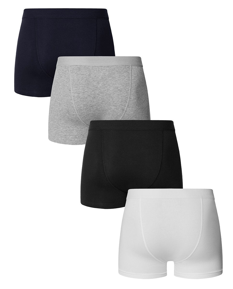Pack de 4 bóxers algodón orgánico multicolor