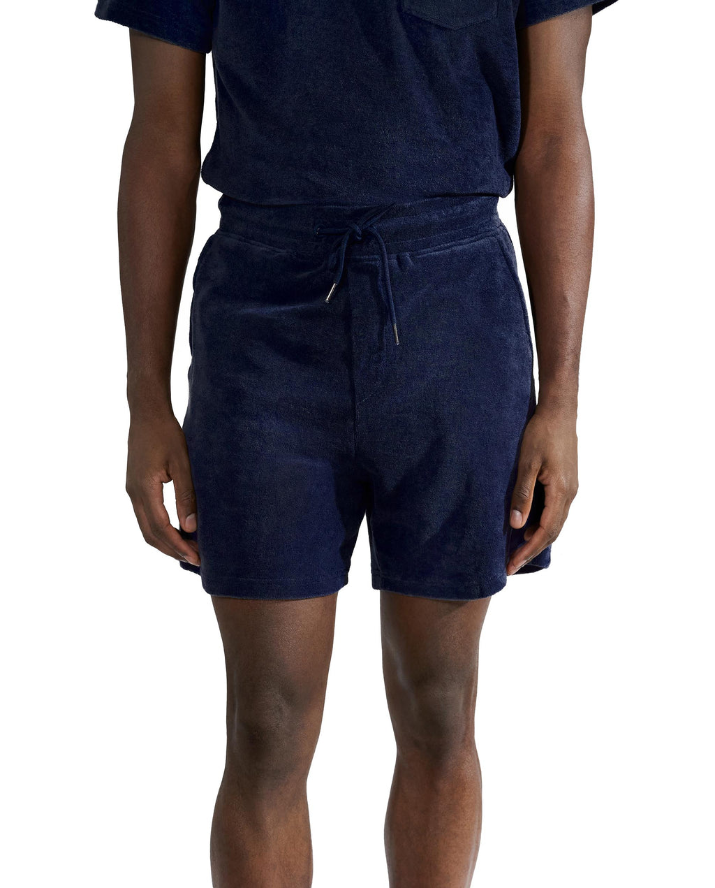 Pantalón corto algodón de rizo orgánico marin by B