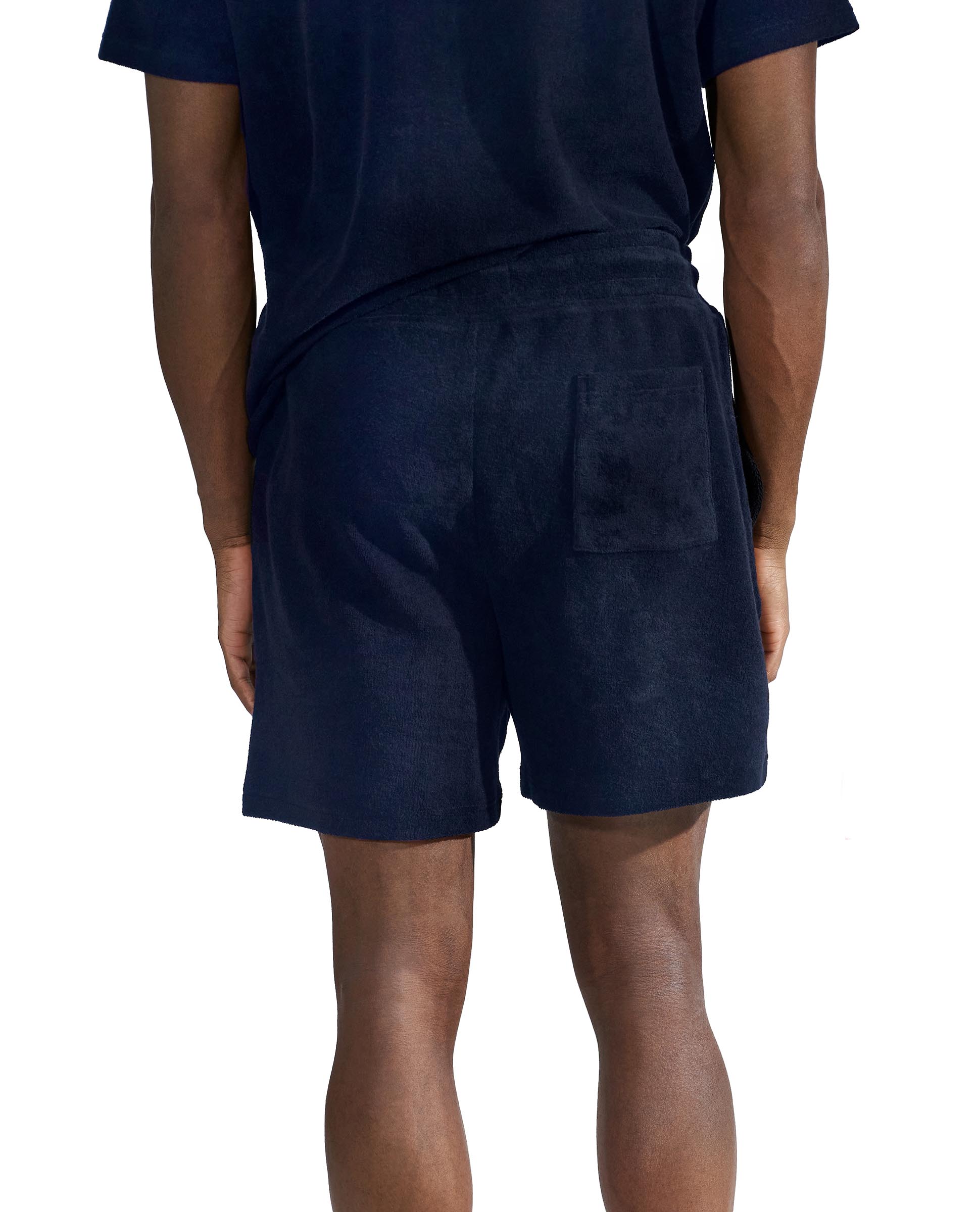 Pantalón corto algodón de rizo orgánico marin by B