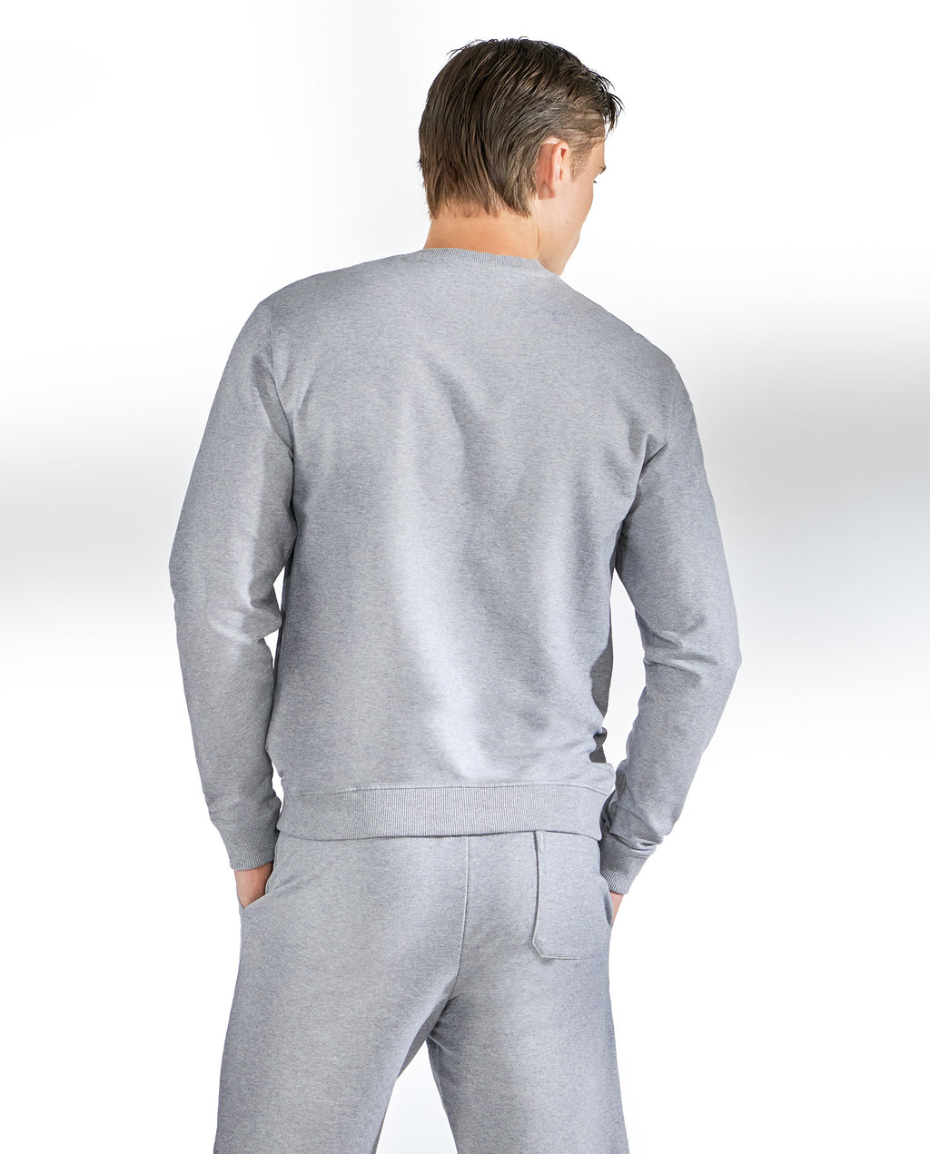 SUDADERA ALGODÓN ORGÁNICO gris melange by Bread&Bo