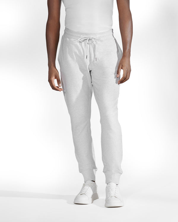 Pantalón jogger de algodón orgánico gris mela by B