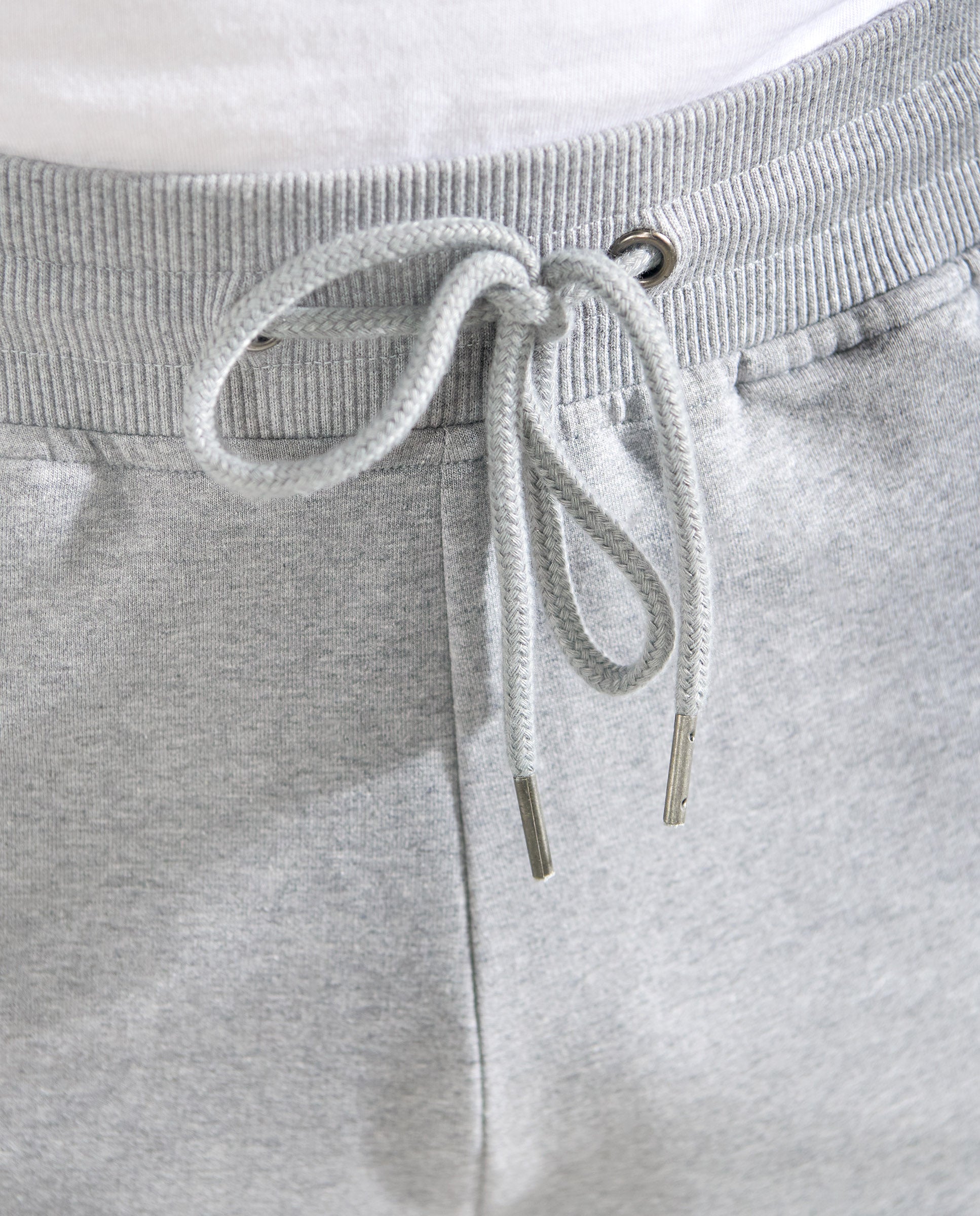 Pantalón corto algodón orgánico gris melange by Br