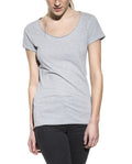 CREW-NECK RELAXED GREY MELANGE by MIRTO