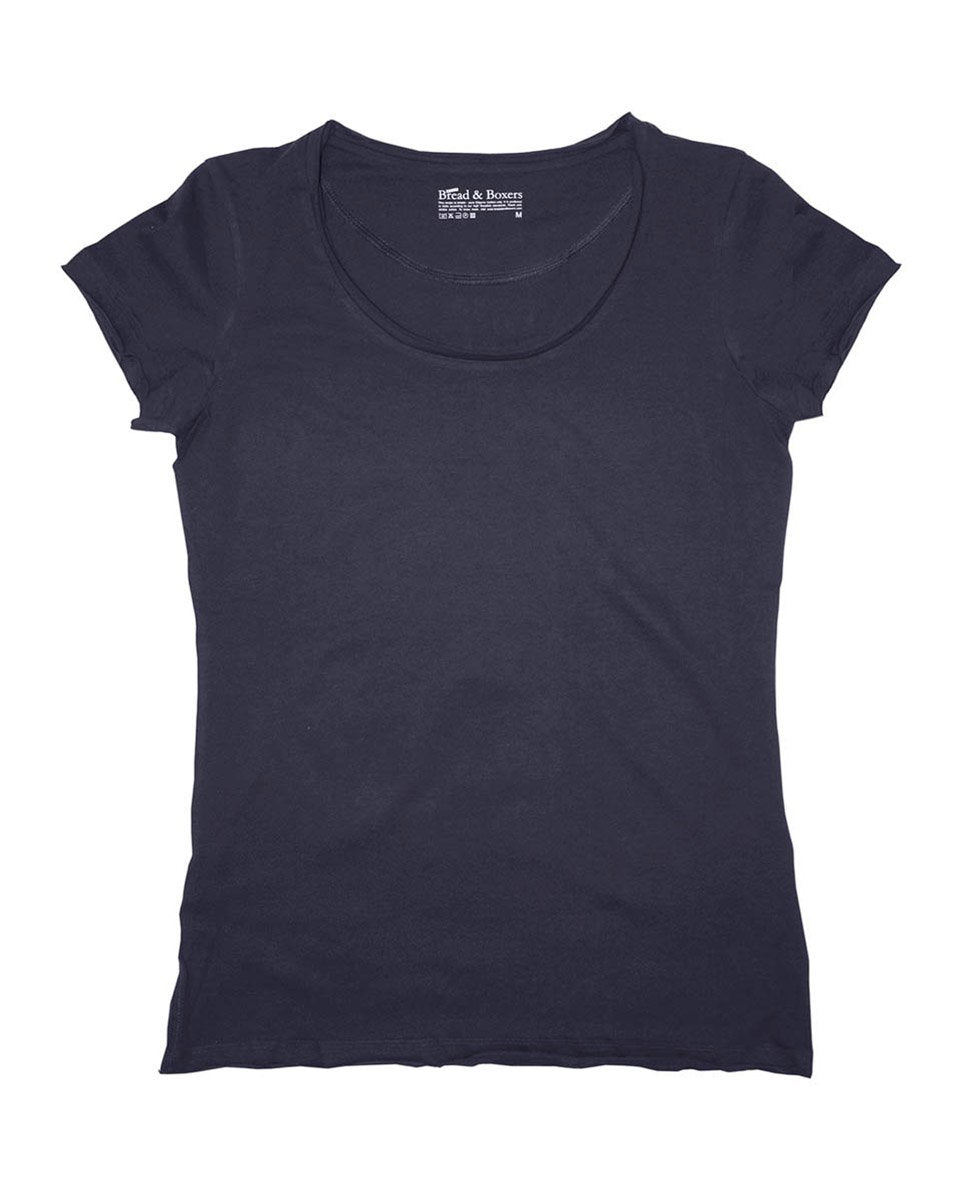 CREW-NECK RELAXED DARK NAVY by MIRTO