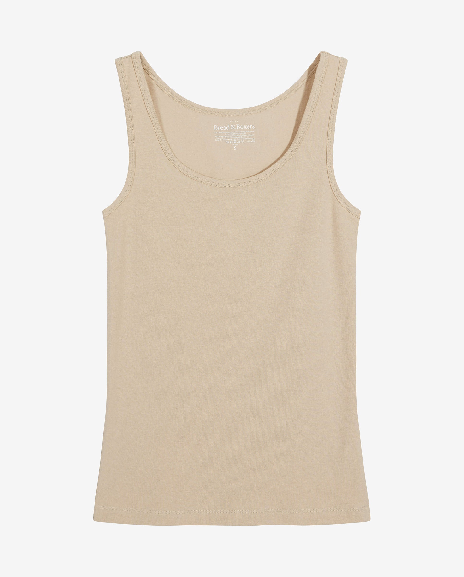 CAMISETA SIN MANGAS ALGODON ORGANICO by Bread&Boxe