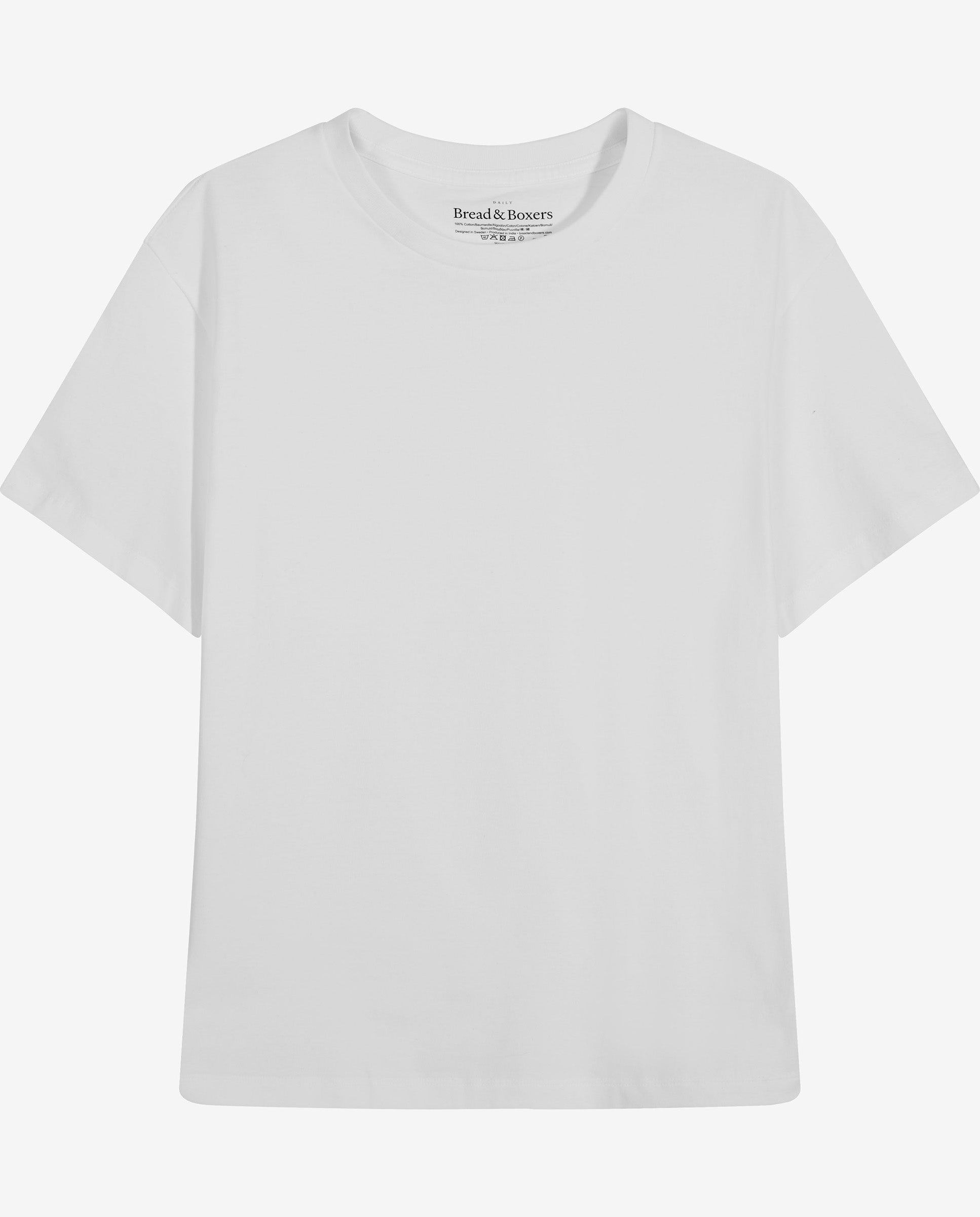 CREW-NECK REGULAR WHITE by Bread&Boxers
