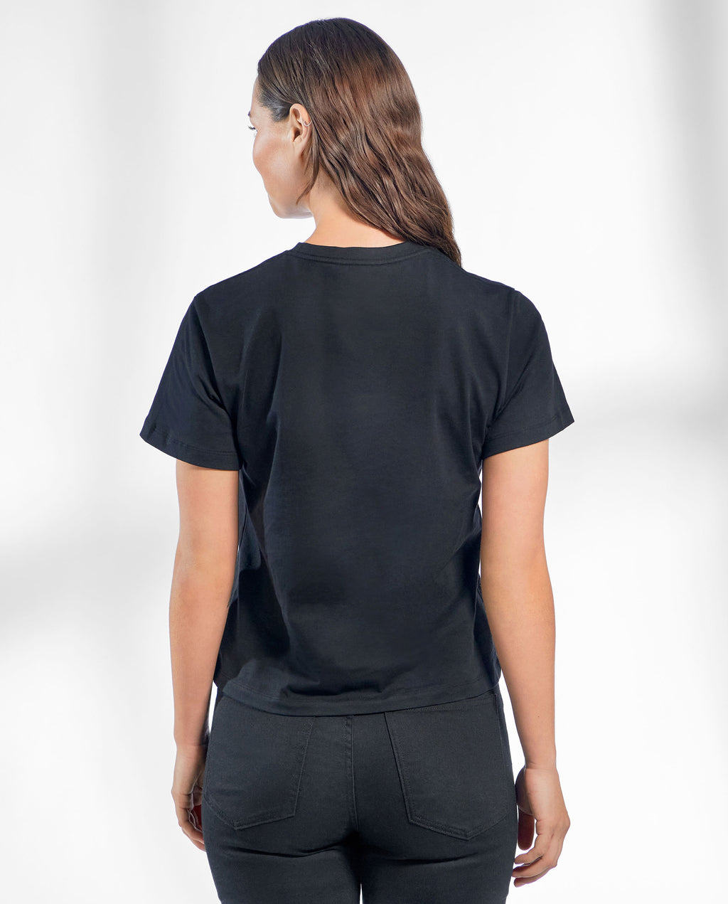 CREW-NECK REGULAR BLACK by Bread&Boxers