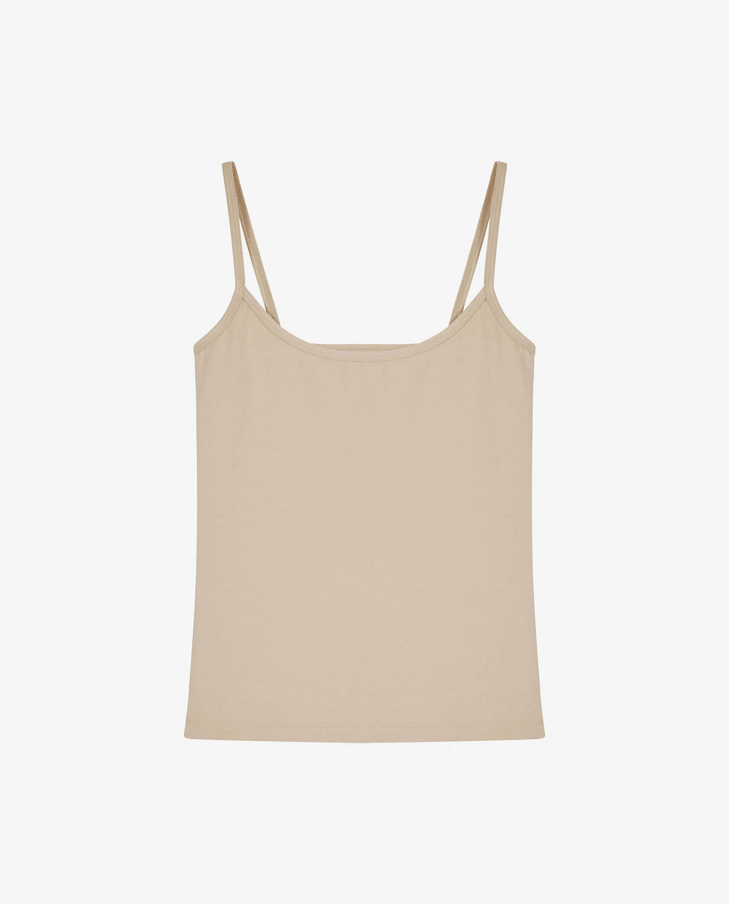 Top de tirantes elástico beige by Bread&Boxers